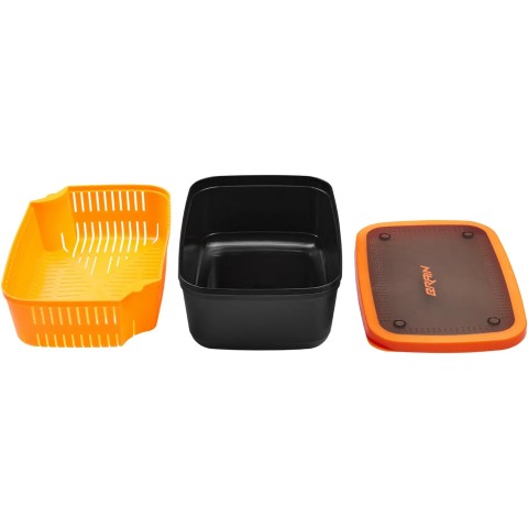 Емкость Brain Pellet/Bait box 26x18x9cм 3,0л (с ситом)