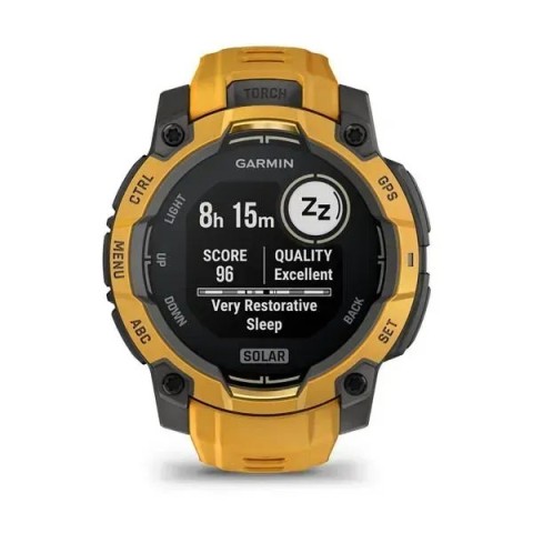 Смарт-годинник Garmin Instinct 3 (45 мм) Solar сонячний спалах/сірий