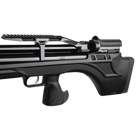 Пневматична Редукторна PCP гвинтівка  Aselkon MX7 Black  кал. 4.5