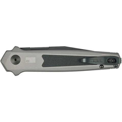 Нож Kershaw Launch 17, ц:gray aluminum/black