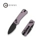 Ніж складаний кишеньковий Civivi Baby Banter 2, (5.9 см) Nitro-V / Aluminum фіолетовий