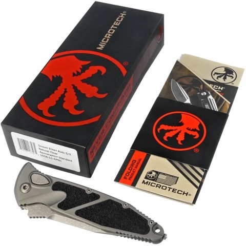 Нож Microtech Socom Elite Auto Apoc STD Natural Clear Handle ц:natural clear