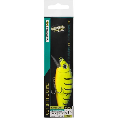 Воблер X-Fish Karas 90F 90mm 22.7g #098 (1.0-1.5m)
