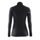 Active Extreme Zip Turtle Neck LS Woman