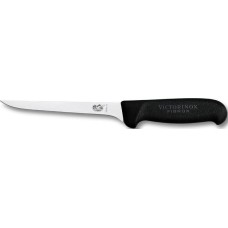 Нож кухонный обвалочный Victorinox Fibrox 12 см, черный