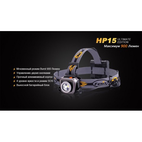 Ліхтар налобний Fenix HP15 UE