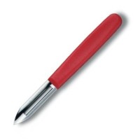 Овочечистка Victorinox з черв. ручкою (1 лезо)