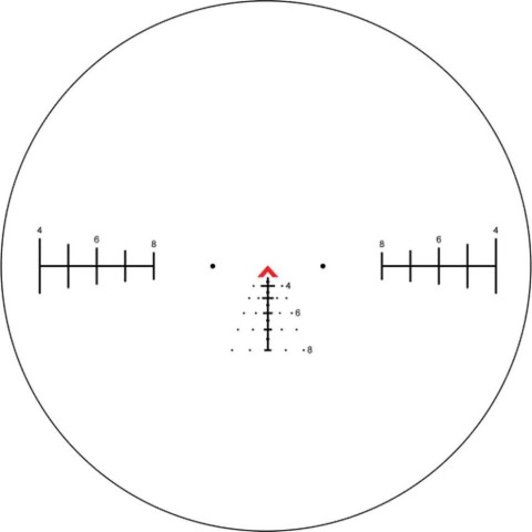 Приціл Primary Arms SLx 5x, MicroPrism, ACSS Aurora 5.56 (Red) black