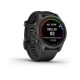 Смарт-годинник Garmin fenix 7S Pro Sapphire Solar Edition карбоново-сірий титановий DLC з чорним ремінцем