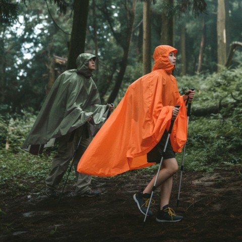 Плащ-дощовик Naturehike CNK2550FS010, розмір L, оливковий