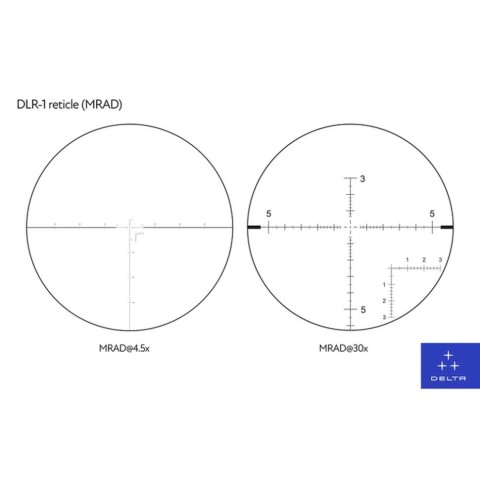 Приціл оптичний Delta STRYKER 4,5-30x56 FFP DLR-1 2020