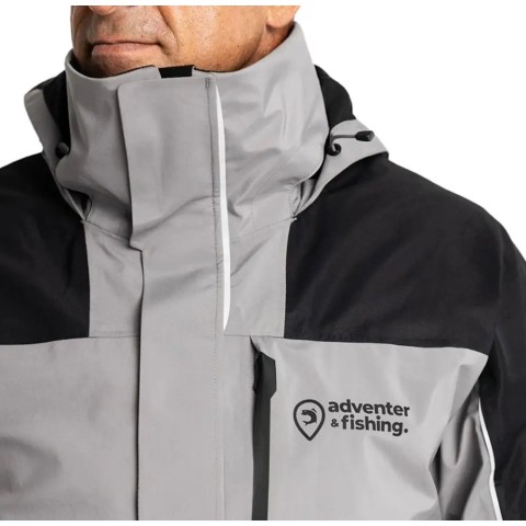 Куртка Adventer & fishing Membrane Jacket S Titanium/black