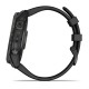 Смарт-годинник Garmin fenix 7X Sapphire Solar карбоново-сірий титановий DLC з чорним ремінцем