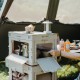 Складаний контейнер Naturehike CNK2450XB020, 23 л, бежево-сірий