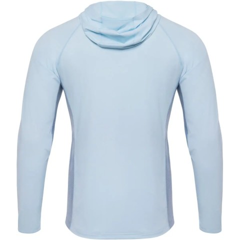 Реглан Favorite Hooded Jersey Basic XXL Sun protect Light Blue
