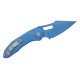 Ніж Microtech Stitch S/E Standard Cerakote blue bead blast hardware