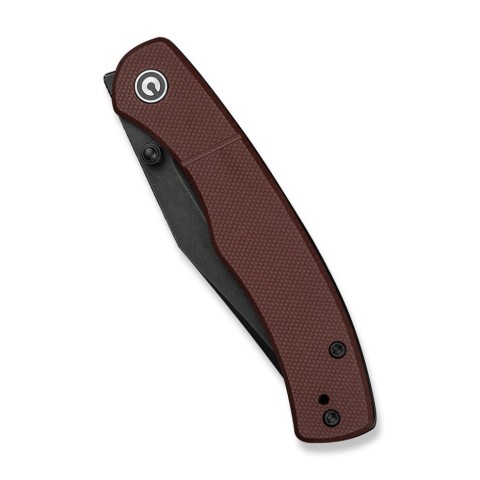 Ніж складаний кишеньковий Civivi Clingman, (7.6 см) Nitro-V / G10 темно-червоний