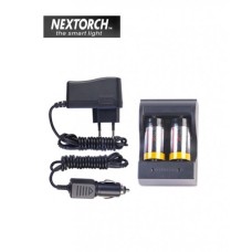 Акумуляторні батарейки NexTorch NTR123A-SET 2шт. + зарядний пристрій