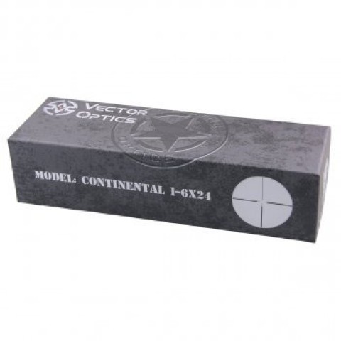 Оптичний приціл Vector Optics Continental 1-6x24 (30 мм) illum. SFP