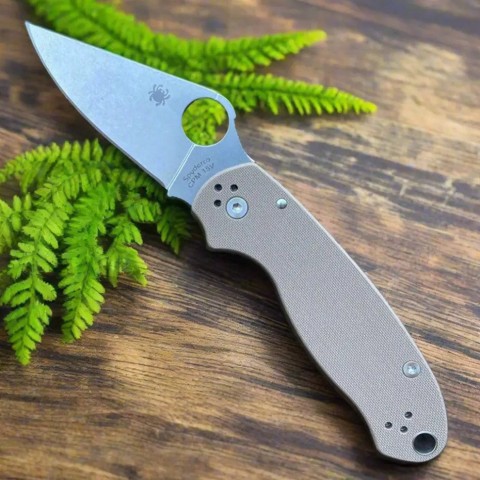Ніж Spyderco Para 3 Sprint Run, CPM 15V, G-10 brown
