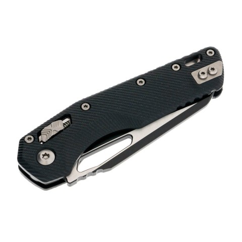 Нож Microtech MSI SE, fluted black, G10, черный