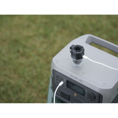 Насос-ліхтар кемпінговий Flextail Max Pump 3, чорний