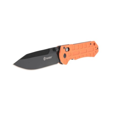 Ніж складаний туристичний Ganzo G7453P (9 см) 440С / G10 помаранчевий