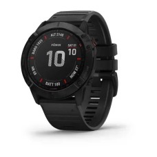 Смарт-годинник Garmin fenix 6X Pro чорний з чорним ремінцем
