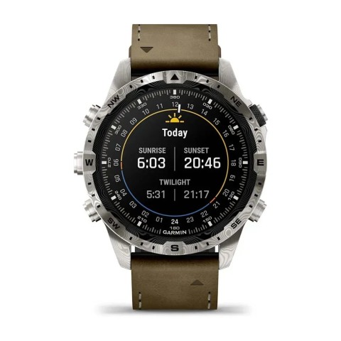 Смарт-годинник Garmin MARQ Adventurer Gen 2 Damascus Steel