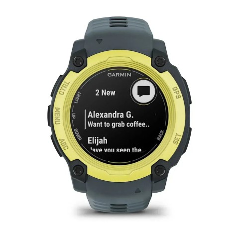 Смарт-годинник Garmin Instinct E (40 мм) лайм/сутінковий
