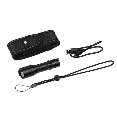 Тактический фонарь TFX Zosma 900, заряжаемый, 900/300/40