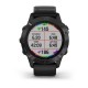Смарт-годинник Garmin fenix 6 Pro чорний з чорним ремінцем