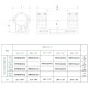 Моноблок ROME Decumanus M3 - QM, H1-38, Ø34mm, Сплав. Picatinny, 6 crews (M4x10)