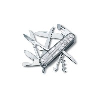 Ніж Victorinox Huntsman 91мм,15функ,срібл.прозор (блістер)