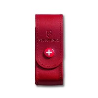 Чохол на пояс Victorinox 84-91мм шкір.черв на кнопці 2-4 шари