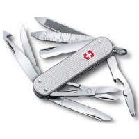 Ніж Victorinox Minichamp Alox 58мм,15функ,ріфл.срібл