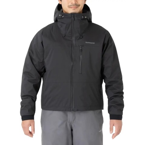 Куртка Shimano Durast Warm Short Rain Jacket L Black