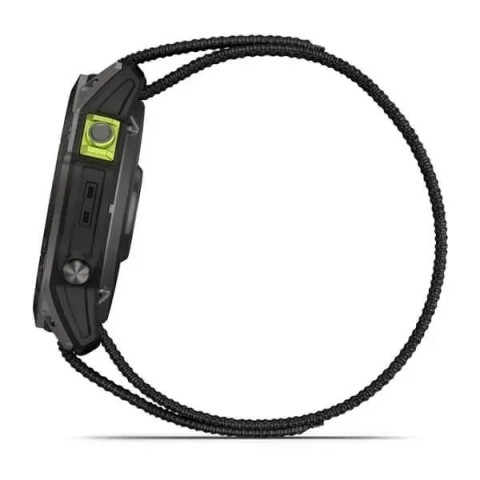 Смарт-часы Garmin Enduro 2 с черным нейлоновым ремешком