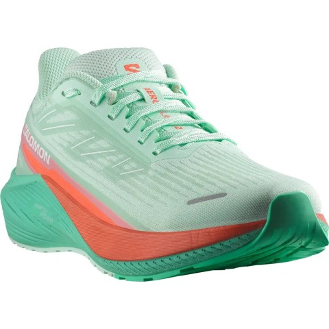 Кросівки Salomon outdoor AERO BLAZE 2 W 4.5 Bay/Cherry Tomato/Electric Green