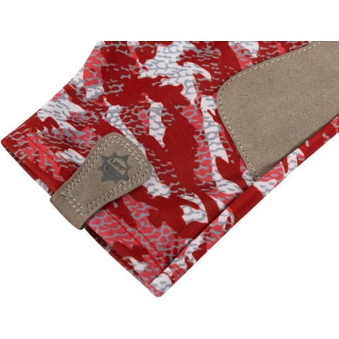 Перчатки Favorite Solar Fishing Gloves 5 Cut L/XL red