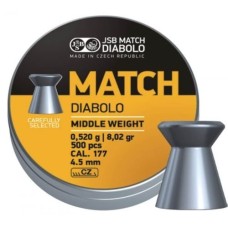 Пули JSB Match MW, 0,52 г, 500 шт
