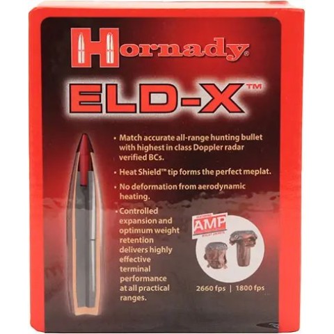 Пуля Hornady ELD-X .30 212 гр (13.7 г)/100 шт