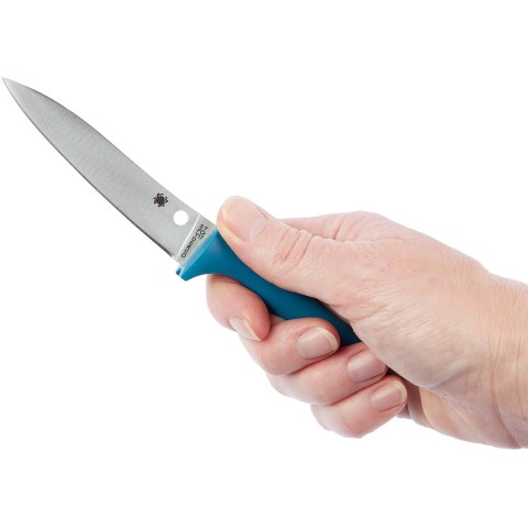 Нож кухонный Spyderco Counter Puppy ц:blue