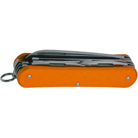 Нож многофункционал. Fox Vulpis Aluminium, 5 инструментов ц:orange