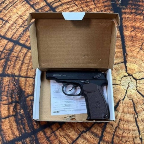 Стартовий пістолет Retay PM Black бу