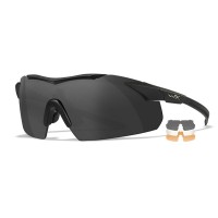 Окуляри захисні, Wiley X не корегувальні, з лінзами з пласмас 3552 VAPOR COMM 2.5 Grey/Clear/Rust