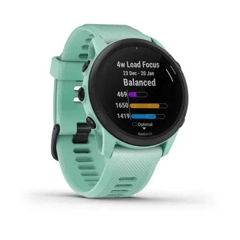 Смарт-годинник Garmin Forerunner 745 з бірюзовим ремінцем