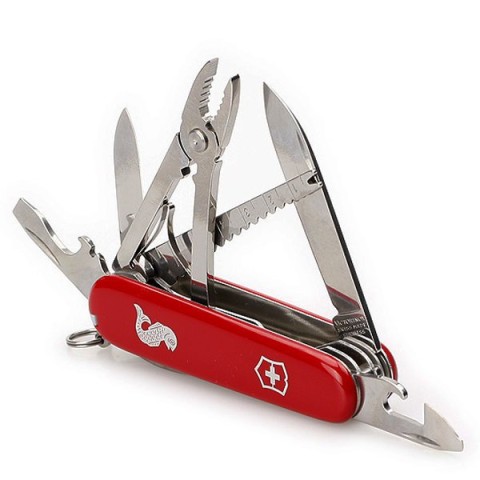 Ніж Victorinox Angler 91мм,18функ,черв