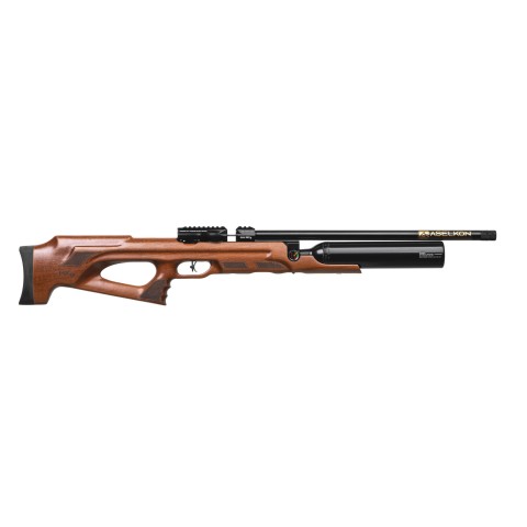 Пневматична Редукторна PCP гвинтівка  Aselkon MX9 Sniper Wood  кал. 4.5