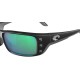 Очки Costa Del Mar Permit Matte Black Green Mirror 580G